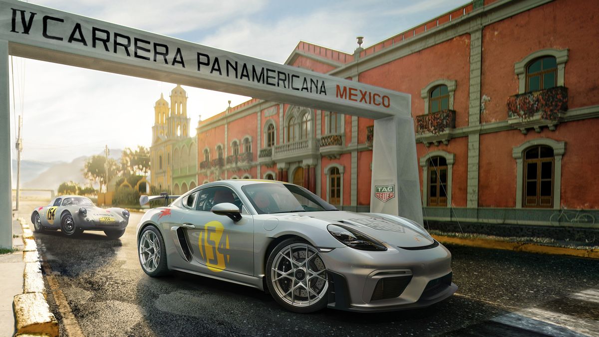 Speciální edice Porsche Cayman GT4 RS oslavuje závod Panamericana